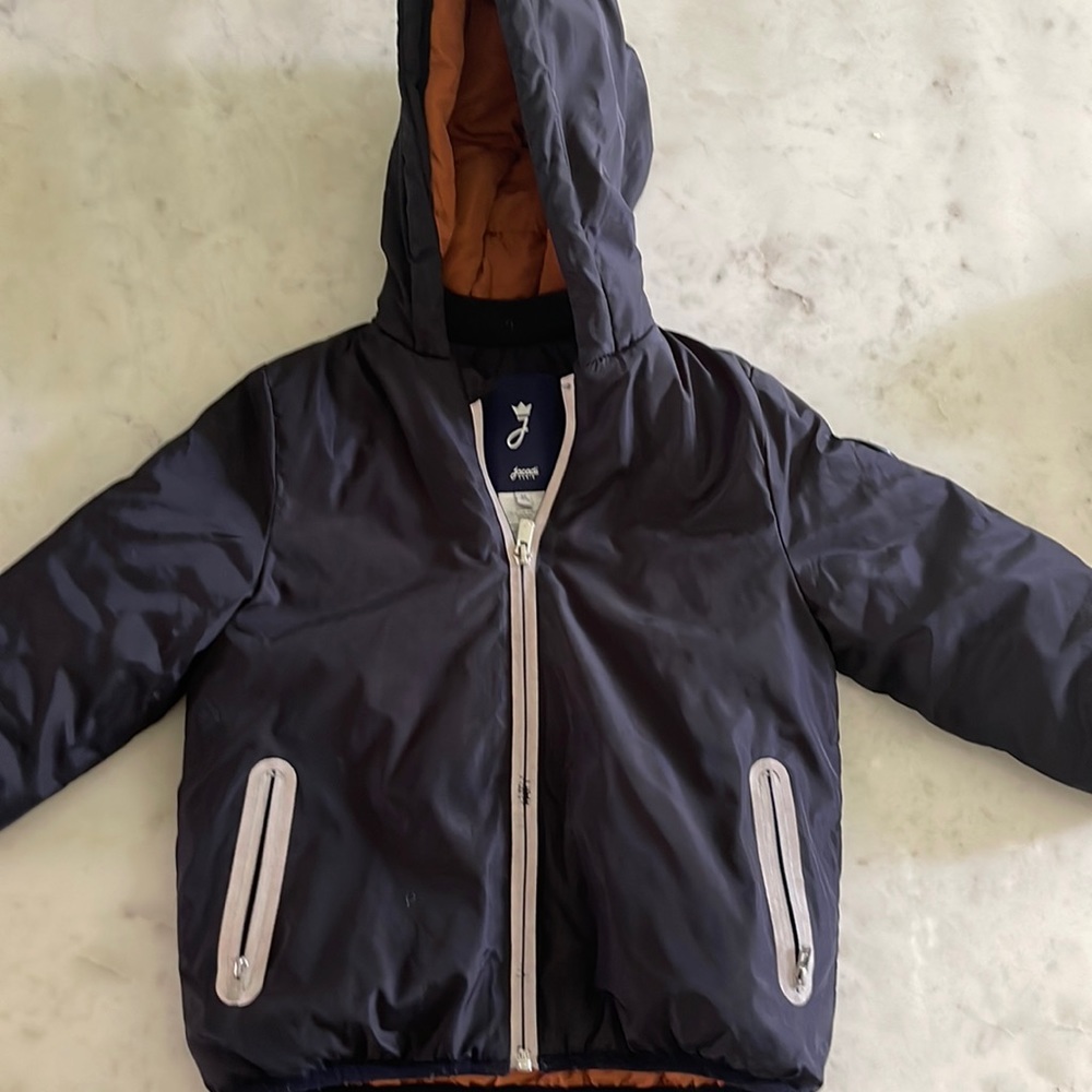 Jacadi parka coat size 4yo